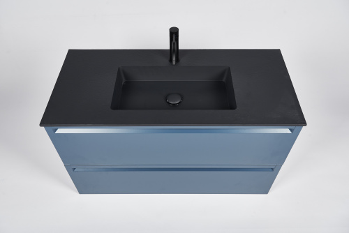 Раковина-столешница Acquabella INTEGRA SF SLATE 100 NEGRO фото 4